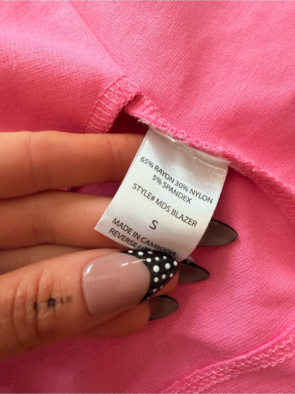 Dear Scarlett Blazer, NWT, Size Small, Pockets, Perfect for Work! 🩷🩷🩷 - Picture 8 of 10